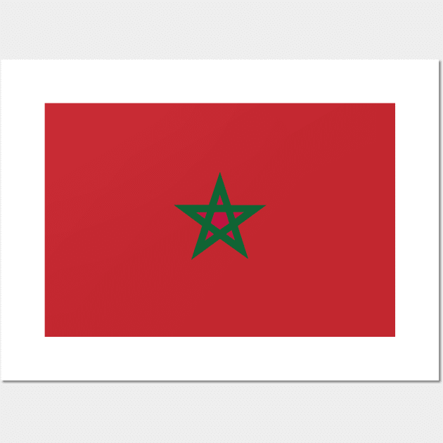 Flag of Morocco Wall Art by DiegoCarvalho